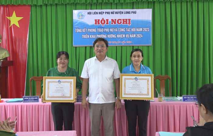 Long Phú: Hội LHPN tổng kêt năm 2023